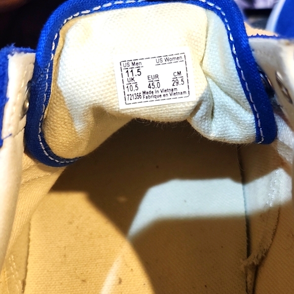 Vans Old Skool Royal Blue/Yellow - Picture 2 of 6